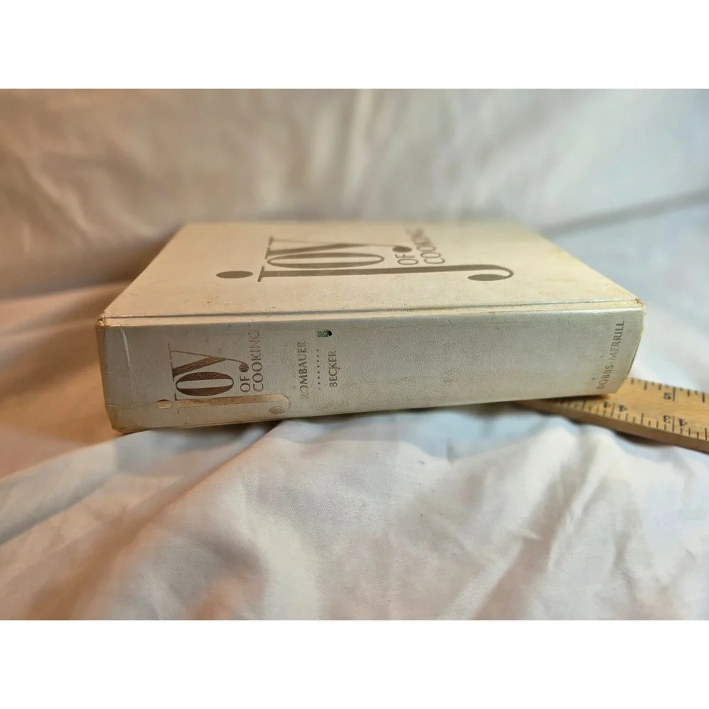 Joy of Cooking 1979 Vintage Hardcover Cookbook Rombauer Becker Bobbs-Merrill